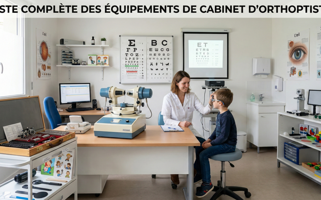 Matériel pour orthoptiste : liste complète des équipements de cabinet