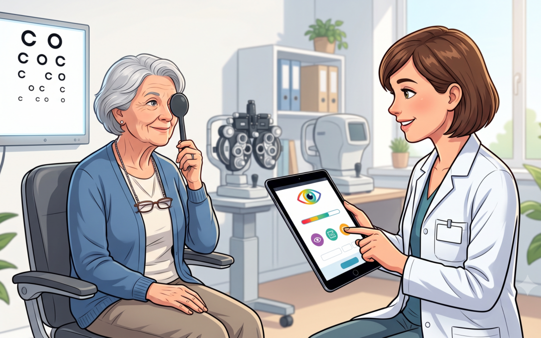 ICOPE Monitor : le guide de l&rsquo;application de dépistage et le rôle de l&rsquo;orthoptiste dans le volet vision